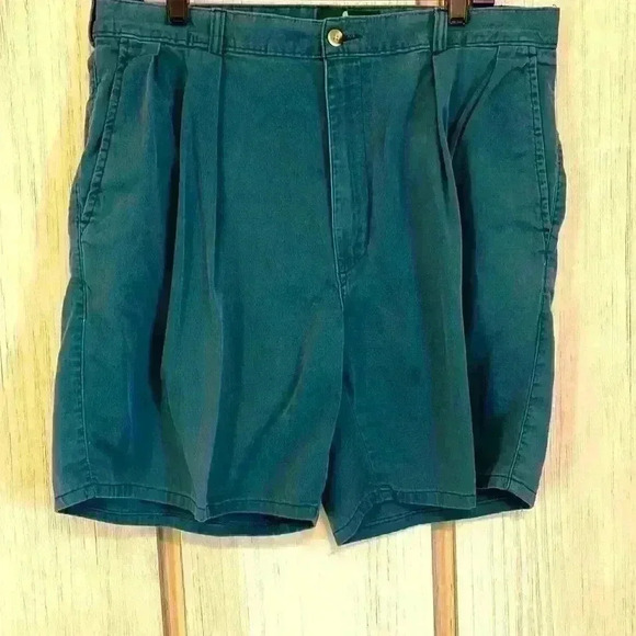 Hunt Club Men's 100% Cotton Shorts - Size 36, Color‎ Blue - Picture 1 of 5